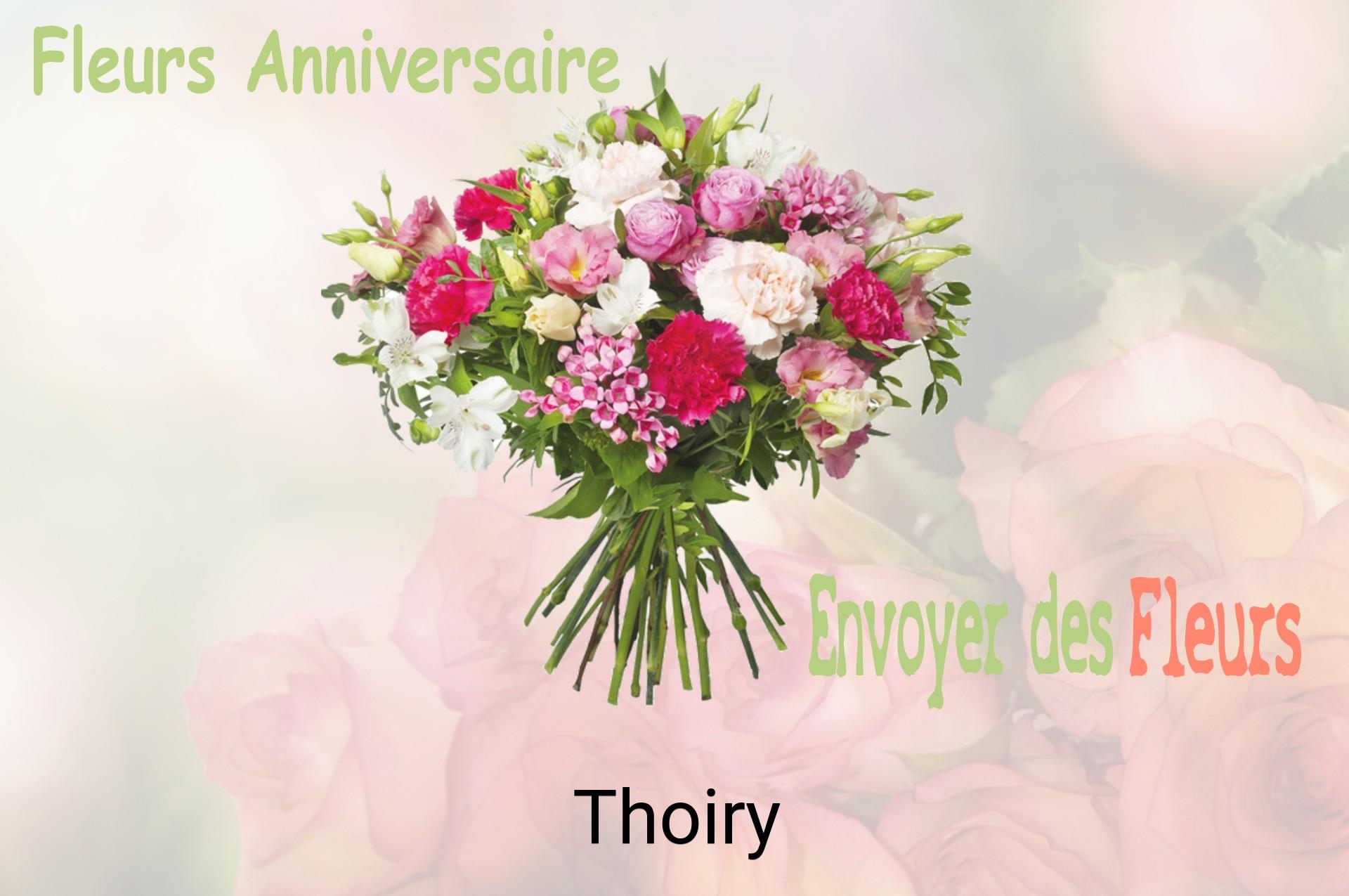 Bouquet de fleurs d’anniversaire livré à Thoiry
